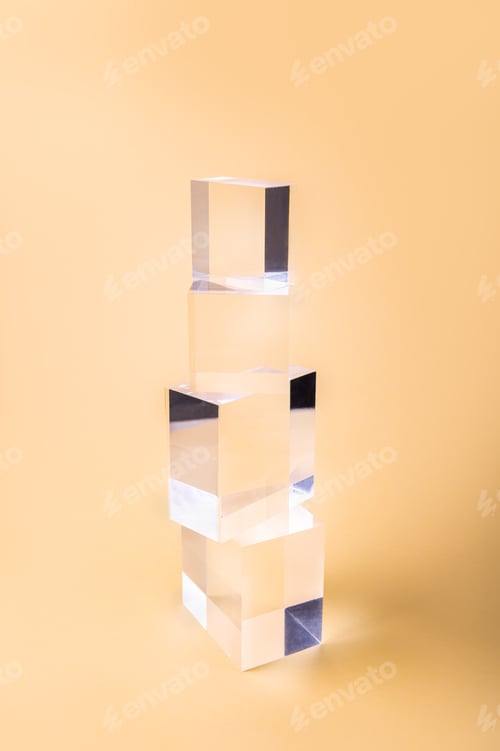 Preview: Acrylic Solid Display Block