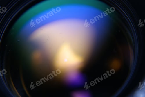 Preview: Abstract texture of a camera lens
