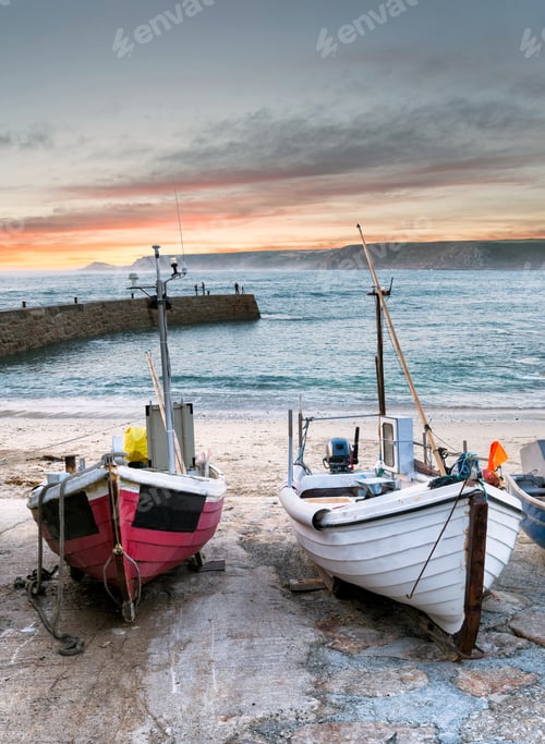 Preview: Fishing Boats At Sennen Cove