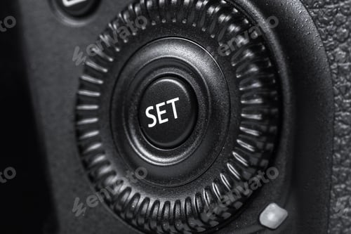 Preview: Closeup view of digital camera