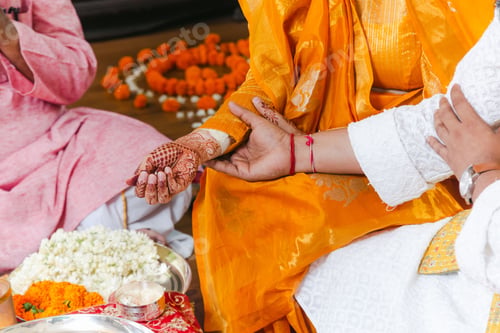 Preview: traditional indian pooja thali