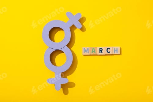 Preview: Number eight, made from a female sign