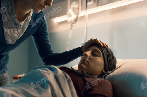 Preview: Young woman assisting her friend at the hospital