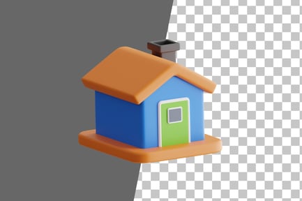 Preview: Home 3D Icon