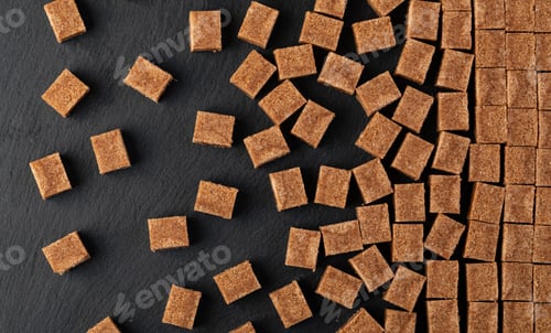Preview: sugar cubes background