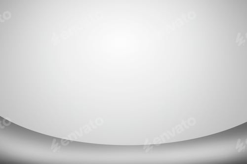 Preview: Grey Gradient Abstract Background with Curved Shadow