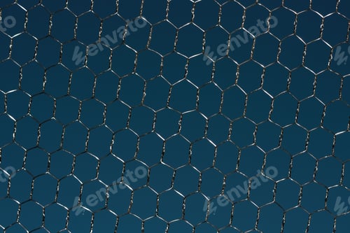Preview: Close up to chain link green fences