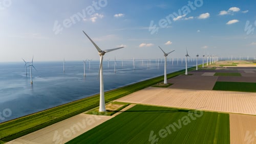 Preview: Rustling Blades of Windmills Daring Against Dutch Skies at Sunset