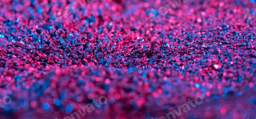 Preview: Ferrofluid illuminated with neon light