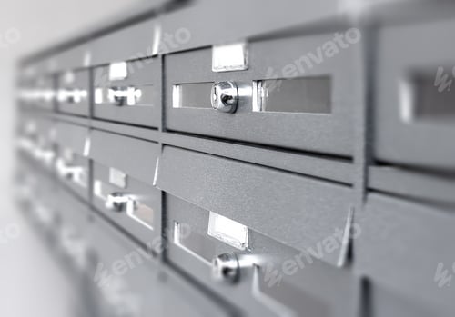 Preview: Aluminum mail boxes