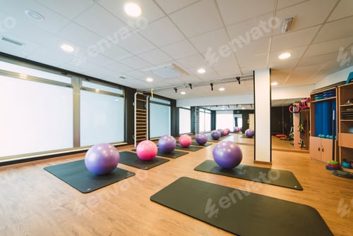 Preview: Training room in a pilates gym