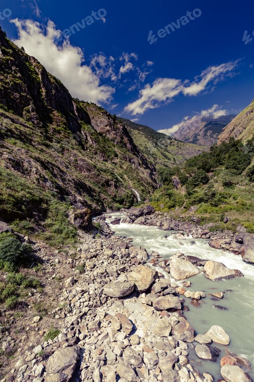 Preview: Himalaya Inspirational Landscape Valley view