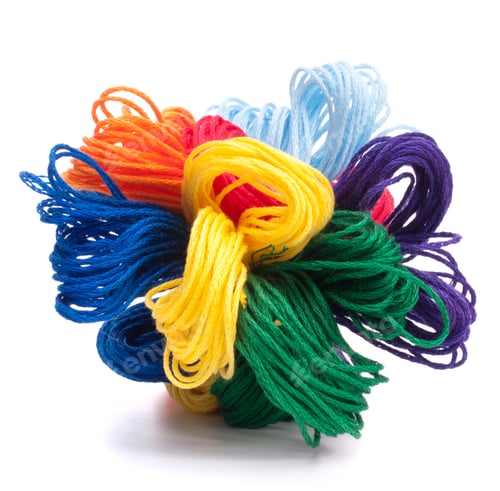 Preview: Color threads bunch