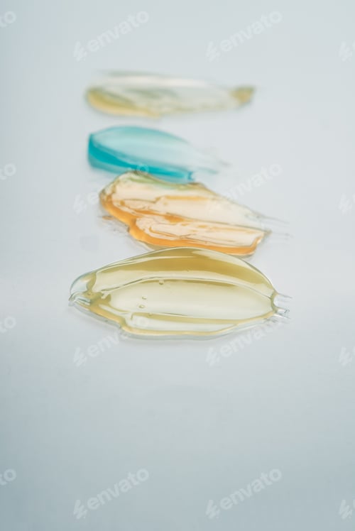 Preview: Multi-colored transparent gels.