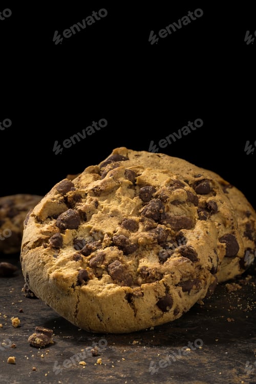 Preview: Row of Chocolate Cookies