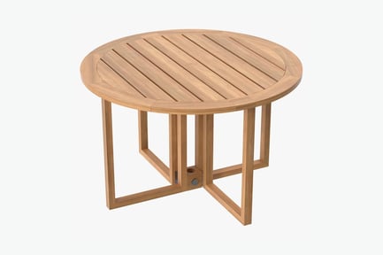 Preview: Round Outdoor Dining Table - Seats 6