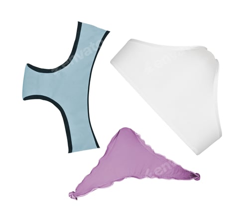 Preview: Set of different panties isolated