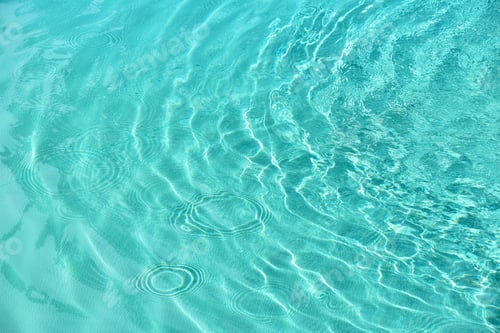 Preview: Teal blue water ripples in pool