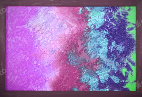 Preview: Bright Wax Background Melted On Paper