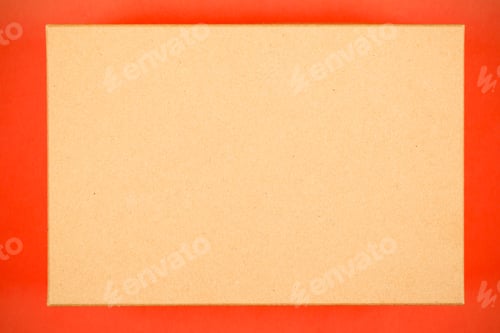 Preview: Simple Box Stands On A Bright Background