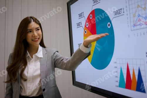 Preview: White collar worker working and meeting at office.