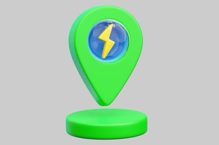 Preview: Green Energy Location Pin