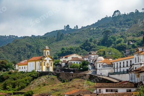 Vorschau: Kirche der Merces de Cima (Nossa Senhora das Merces und Misericordia) - Ouro Preto, Minas Gerais, Brasilien