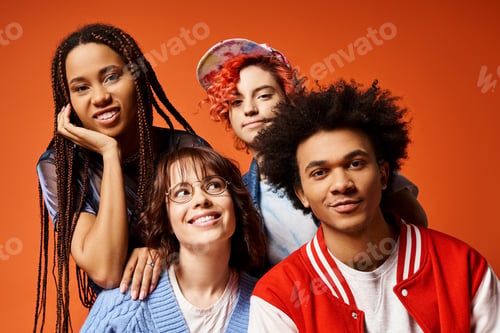 Preview: Harmony in diversity: multicultural friends unite