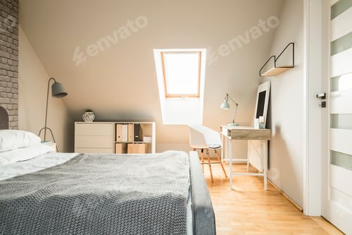 Preview: Cozy Bedroom in a Relaxing Home Interior