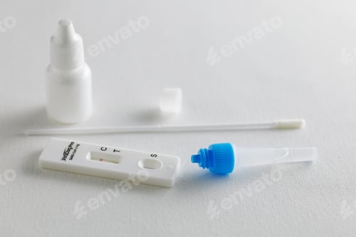 Preview: Self-diagnosis kit for covid-19 virus at home and at work