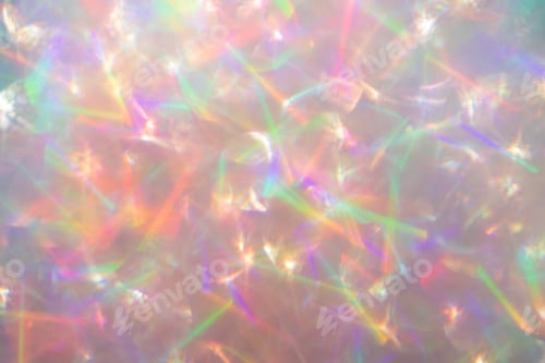 Preview: Abstract defocused pink background with shining glitter.Good as overlay layer.