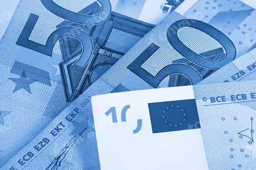 Preview: Abstract euro money background
