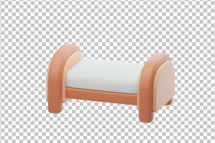 Preview: Bench 3D Icon