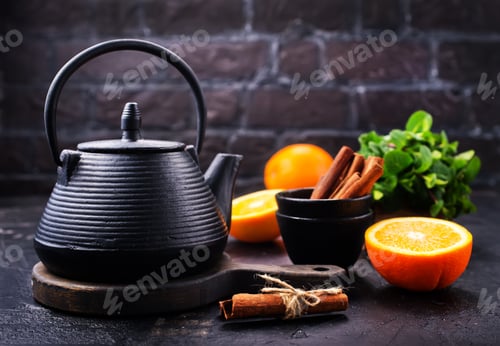 Preview: tea in teapot