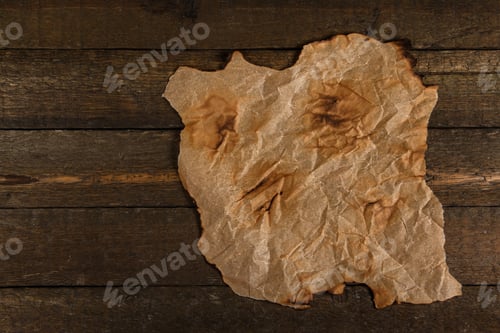 Preview: Old burnt paper