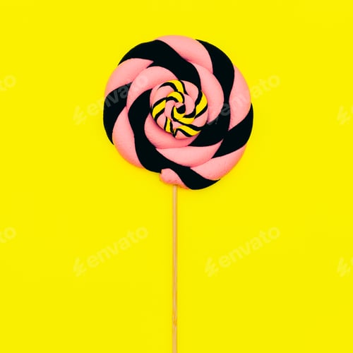 Preview: Fashion Lollipop Candy Minima lFlatlay art