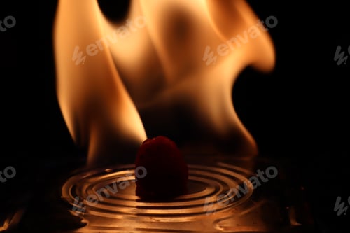 Preview: background, fire, flame, light, abstract, burning, isolated, design, black, smoke, red, heat, danger