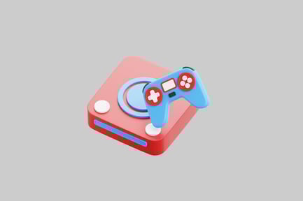 Retro console and controller set