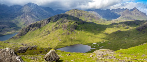 Preview: Views of cuillins in Skye island, Scotland