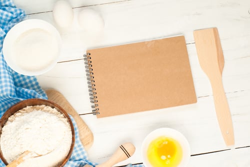 Preview: Baking ingredients.