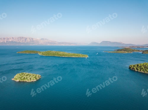Preview: Aerial View Of A Beautiful Mediterranean Islands