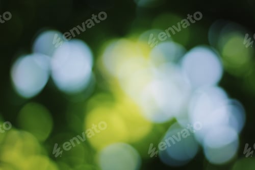 Preview: Green bokeh