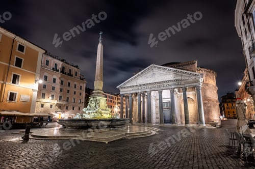 Preview: The amazing ancient building of Pantheon in Rome