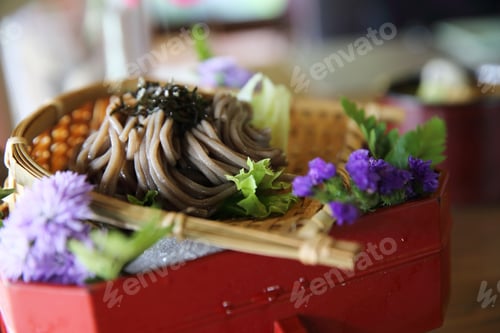 Preview: Soba Noodle , Cold Soba Noodle Japanese Sauce , Japanese Food