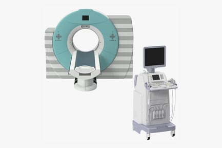 Aperçu: Appareil de diagnostic par tomodensitométrie et par ultrasons pour hôpitaux