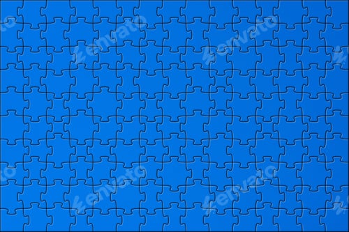 Preview: Empty And Pure Background Of The Azure Sky For Layers And For Wallpaper With Puzzles
