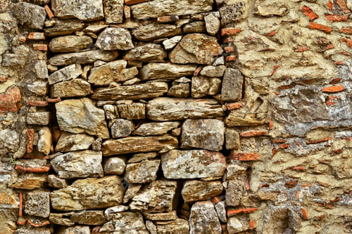 Preview: Rough Abstract Texture Of A Stone Wall For A Background Closeup