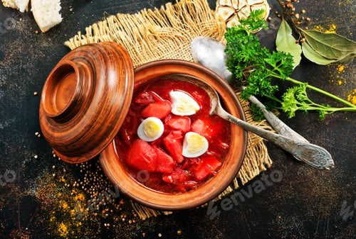 Preview: beet soup
