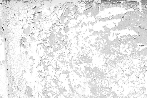 Preview: Weathered damaged paint black and white texture