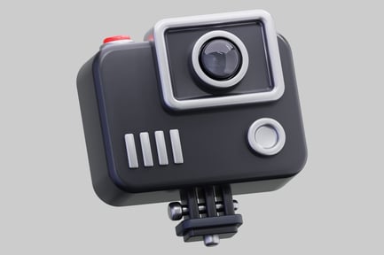 Preview: 3D Action Sports Camera Icon